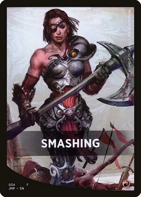 Smashing, carta Magic di tipo Card illustrata da Scott M. Fischer