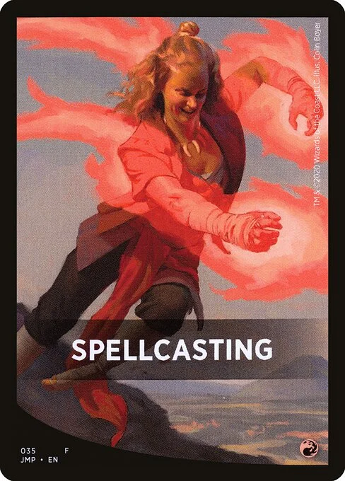 Spellcasting, carta Magic di tipo Card illustrata da Colin Boyer