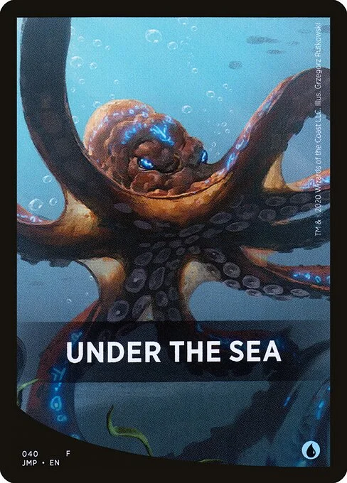 Under the Sea, carta Magic di tipo Card illustrata da Grzegorz Rutkowski