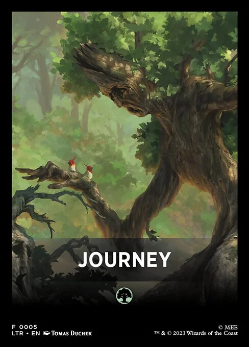Journey, carta Magic di tipo Card illustrata da Tomas Duchek