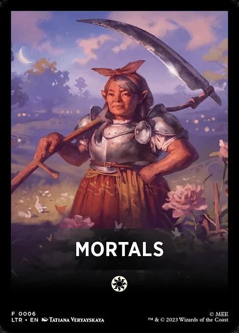 Mortals, carta Magic di tipo Card illustrata da Tatiana Veryayskaya