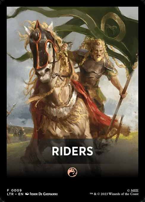 Riders, carta Magic di tipo Card illustrata da John Di Giovanni