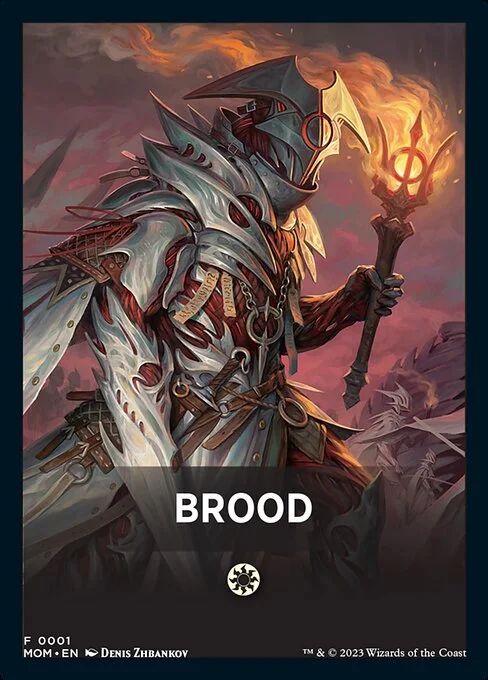 Brood, carta Magic di tipo Card illustrata da Denis Zhbankov