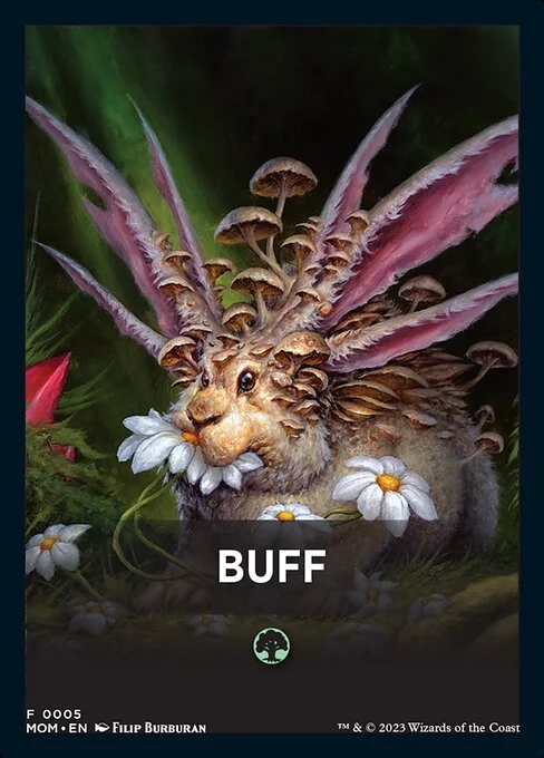 Buff, carta Magic di tipo Card illustrata da Filip Burburan