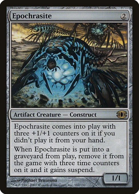 Epochrasite, carta Magic di tipo Artifact Creature — Construct illustrata da Michael Bruinsma