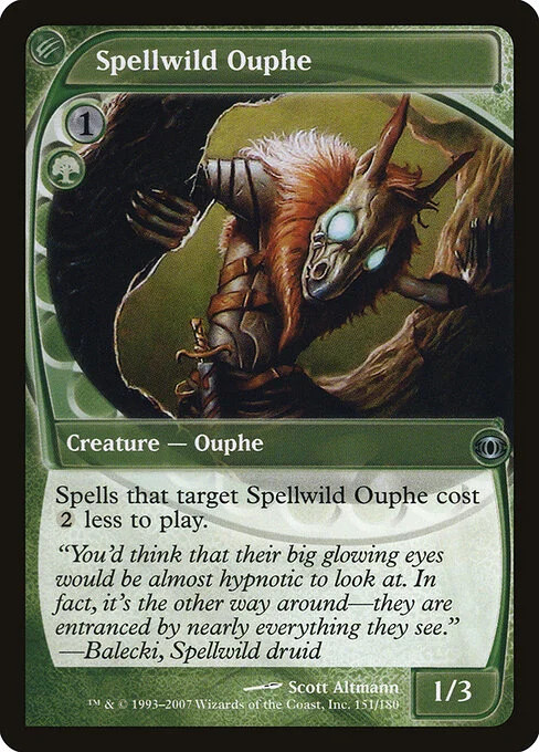 Spellwild Ouphe, carta Magic di tipo Creature — Ouphe illustrata da Scott Altmann