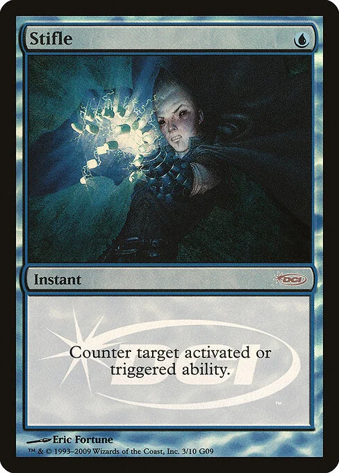Stifle, carta Magic di tipo Instant illustrata da Eric Fortune
