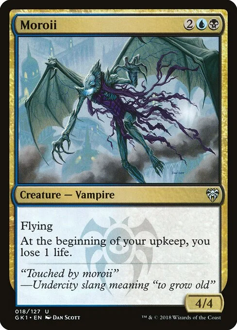Moroii, carta Magic di tipo Creature — Vampire illustrata da Dan Murayama Scott