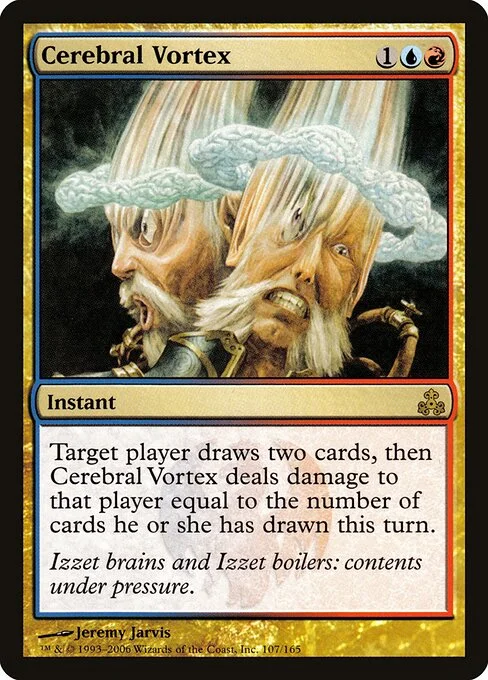 Cerebral Vortex, carta Magic di tipo Instant illustrata da Jeremy Jarvis