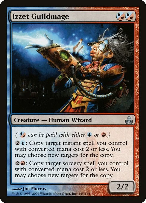 Izzet Guildmage, carta Magic di tipo Creature — Human Wizard illustrata da Jim Murray