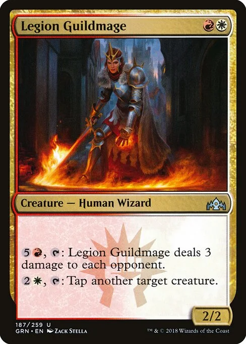 Legion Guildmage, carta Magic di tipo Creature — Human Wizard illustrata da Zack Stella