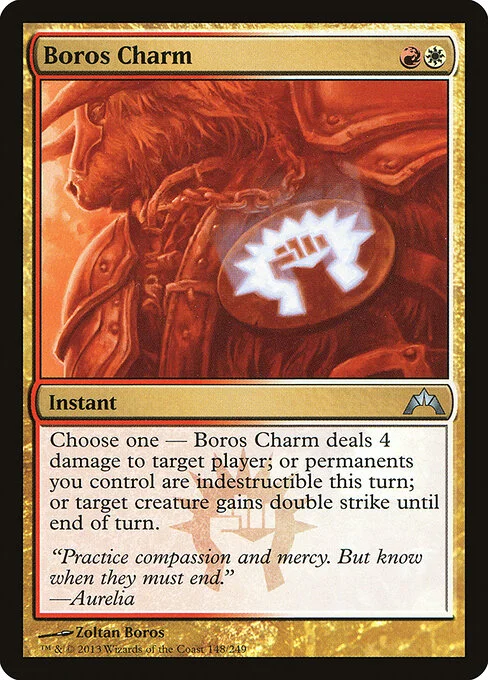 Boros Charm, carta Magic di tipo Instant illustrata da Zoltan Boros