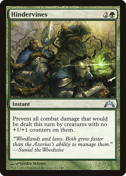 Hindervines, carta Magic di tipo Instant illustrata da Svetlin Velinov