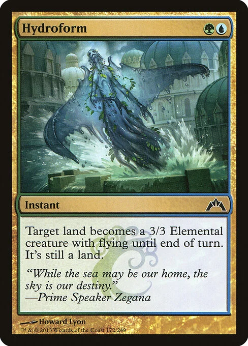 Hydroform, carta Magic di tipo Instant illustrata da Howard Lyon