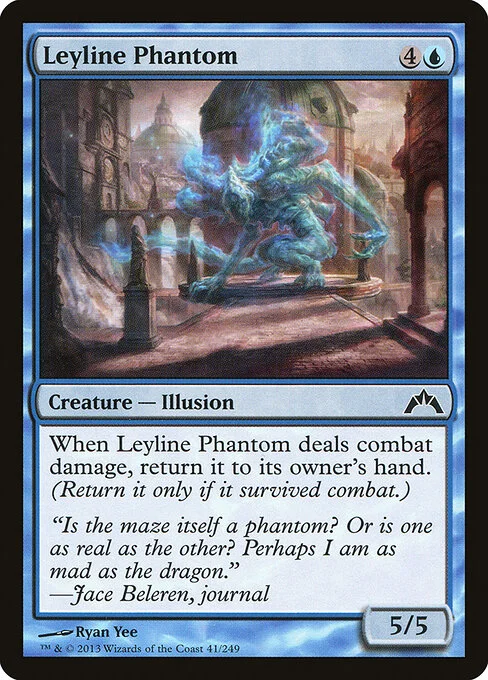 Leyline Phantom, carta Magic di tipo Creature — Illusion illustrata da Ryan Yee