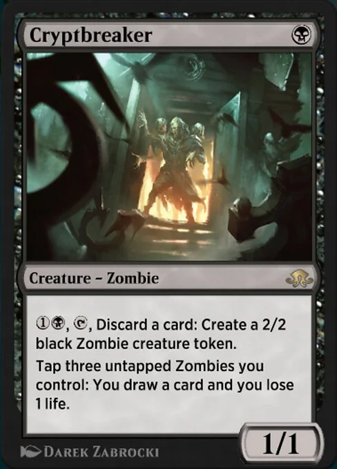 Cryptbreaker, carta Magic di tipo Creature — Zombie illustrata da Darek Zabrocki