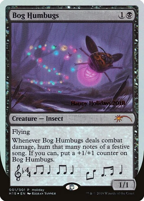 Bog Humbugs, carta Magic di tipo Creature — Insect illustrata da Kieran Yanner
