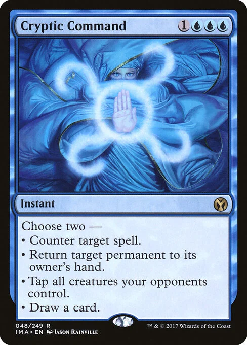 Cryptic Command, carta Magic di tipo Instant illustrata da Jason Rainville