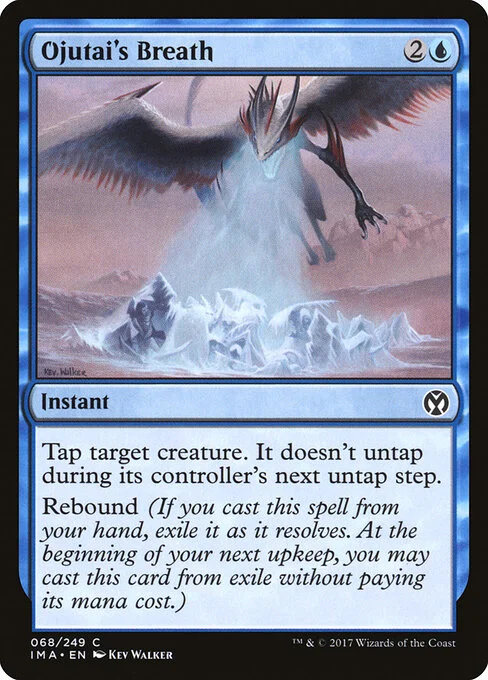 Ojutai's Breath, carta Magic di tipo Instant illustrata da Kev Walker