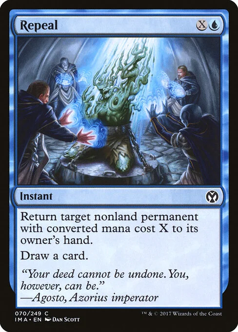Repeal, carta Magic di tipo Instant illustrata da Dan Murayama Scott