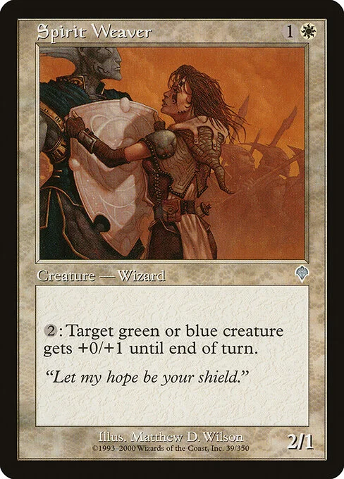 Spirit Weaver, carta Magic di tipo Creature — Human Wizard illustrata da Matthew D. Wilson