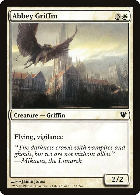 Abbey Griffin, carta Magic di tipo Creature — Griffin illustrata da Jaime Jones