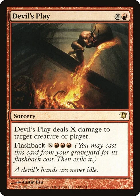 Devil's Play, carta Magic di tipo Sorcery illustrata da Austin Hsu