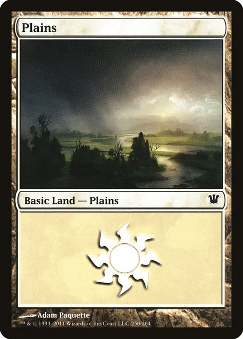 Plains, carta Magic di tipo Basic Land — Plains illustrata da Adam Paquette