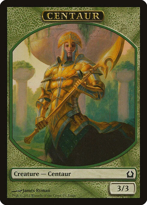 Centaur, carta Magic di tipo Token Creature — Centaur illustrata da James Ryman