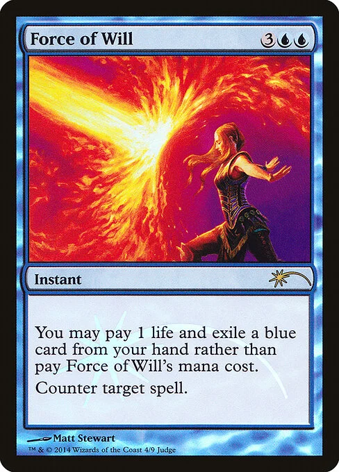 Force of Will, carta Magic di tipo Instant illustrata da Matt Stewart