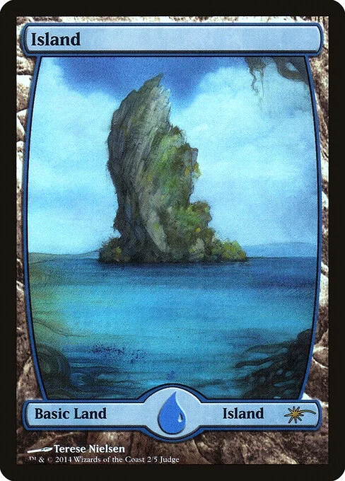 Island, carta Magic di tipo Basic Land — Island illustrata da Terese Nielsen