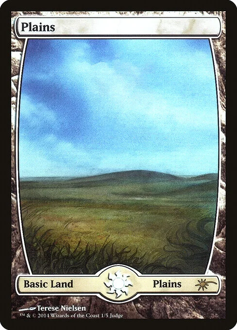 Plains, carta Magic di tipo Basic Land — Plains illustrata da Terese Nielsen