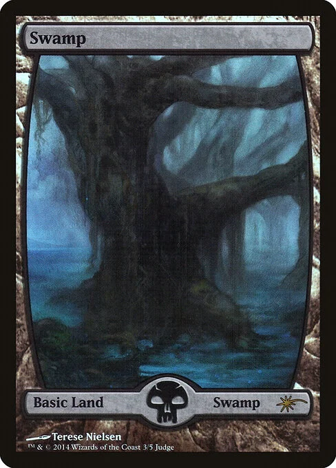 Swamp, carta Magic di tipo Basic Land — Swamp illustrata da Terese Nielsen