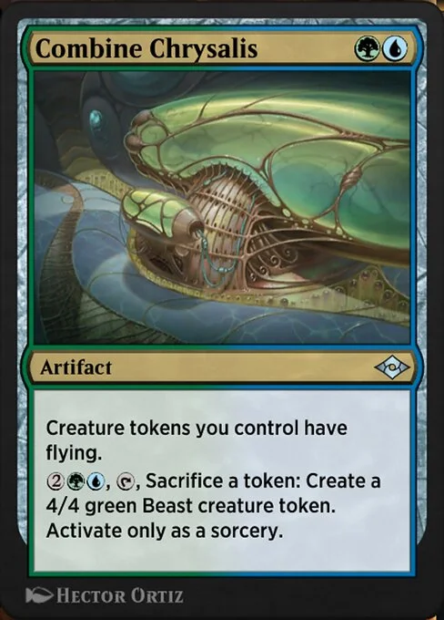 Combine Chrysalis, carta Magic di tipo Artifact illustrata da Hector Ortiz