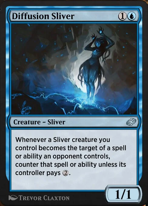 Diffusion Sliver, carta Magic di tipo Creature — Sliver illustrata da Trevor Claxton
