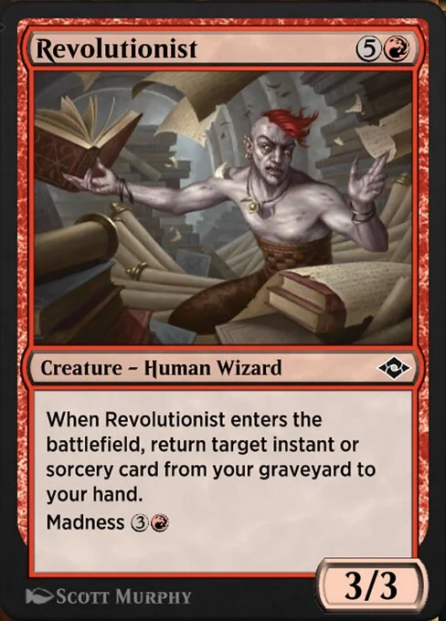 Revolutionist, carta Magic di tipo Creature — Human Wizard illustrata da Scott Murphy