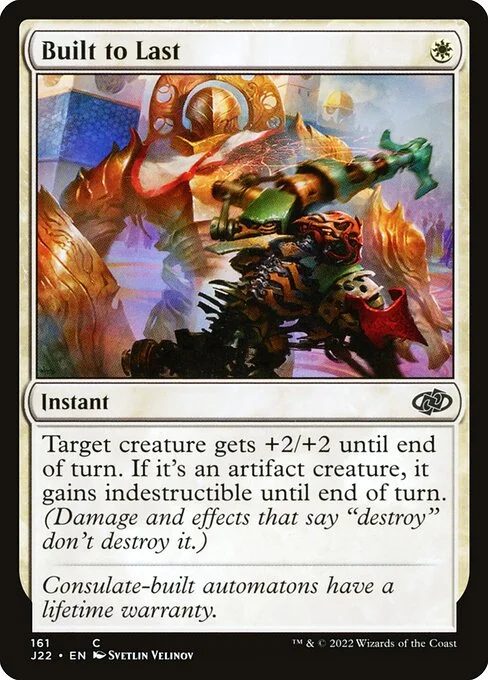 Built to Last, carta Magic di tipo Instant illustrata da Svetlin Velinov