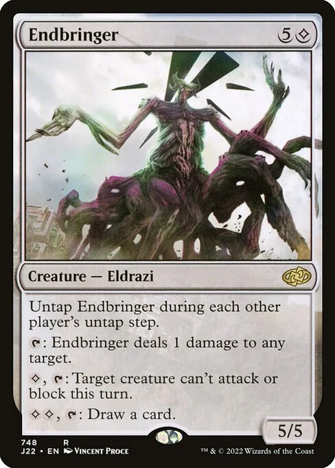 Endbringer, carta Magic di tipo Creature — Eldrazi illustrata da Vincent Proce