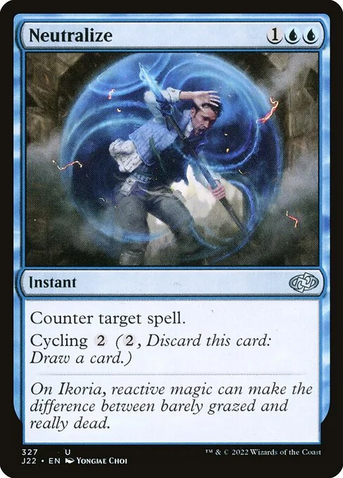 Neutralize, carta Magic di tipo Instant illustrata da Yongjae Choi