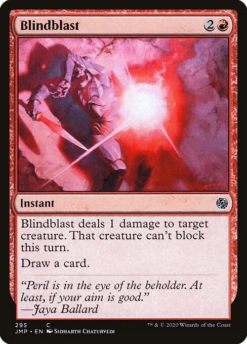 Blindblast, carta Magic di tipo Instant illustrata da Sidharth Chaturvedi