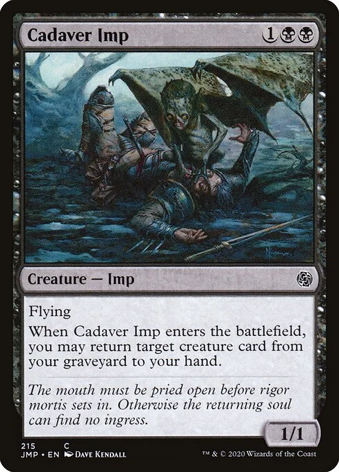 Cadaver Imp, carta Magic di tipo Creature — Imp illustrata da Dave Kendall