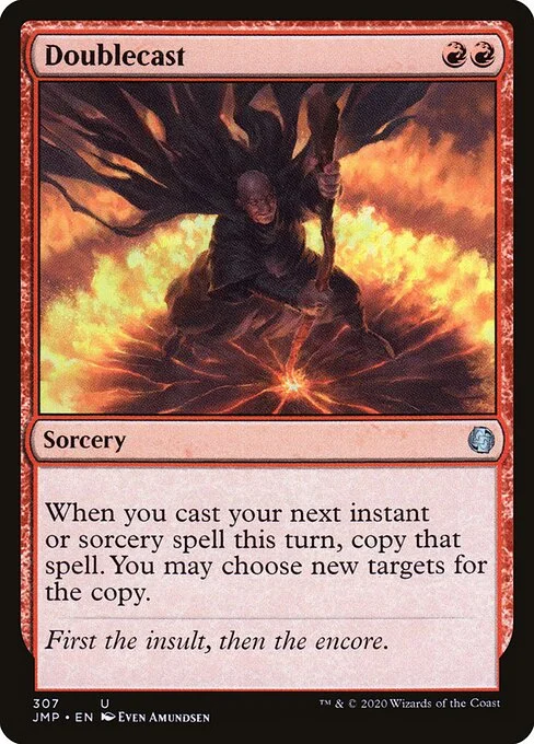 Doublecast, carta Magic di tipo Sorcery illustrata da Even Amundsen