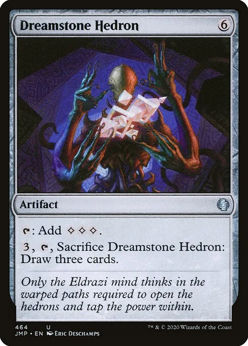 Dreamstone Hedron, carta Magic di tipo Artifact illustrata da Eric Deschamps