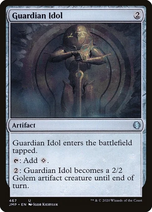 Guardian Idol, carta Magic di tipo Artifact illustrata da Igor Kieryluk