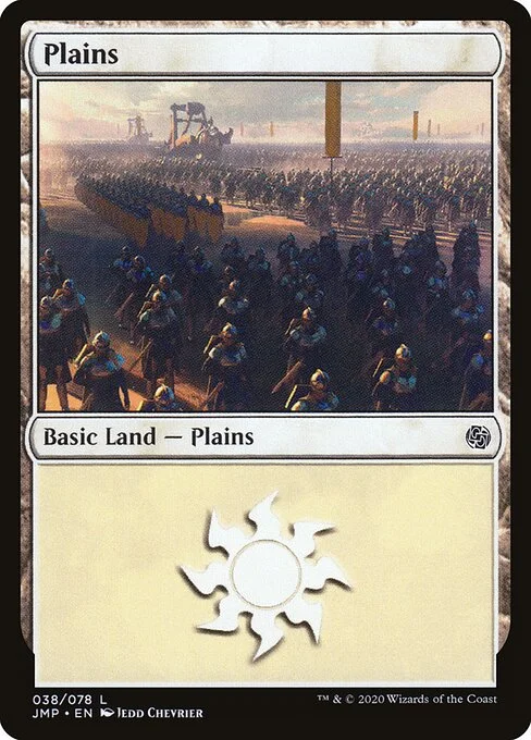 Plains, carta Magic di tipo Basic Land — Plains illustrata da Jedd Chevrier
