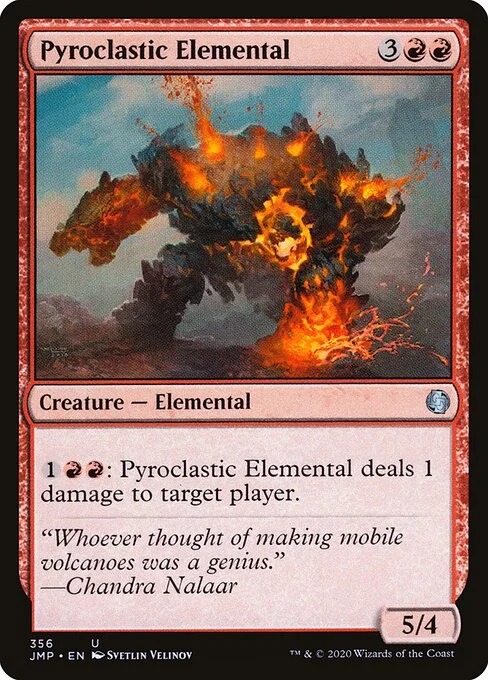 Pyroclastic Elemental, carta Magic di tipo Creature — Elemental illustrata da Svetlin Velinov
