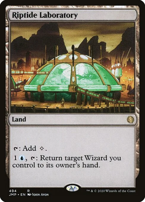 Riptide Laboratory, carta Magic di tipo Land illustrata da John Avon