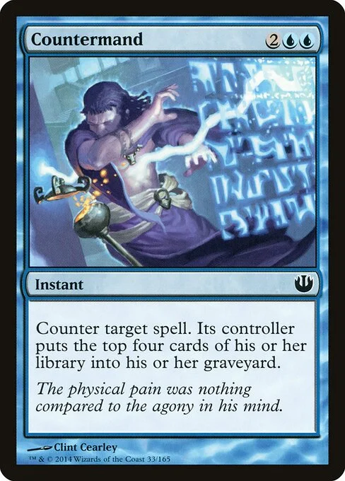 Countermand, carta Magic di tipo Instant illustrata da Clint Cearley