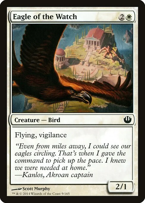 Eagle of the Watch, carta Magic di tipo Creature — Bird illustrata da Scott Murphy