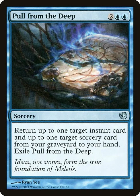 Pull from the Deep, carta Magic di tipo Sorcery illustrata da Ryan Yee